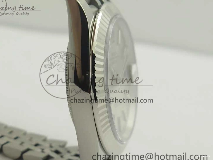 Silver 126334 41 A3235 1:1 Markers DateJust REF Bracelet Clone Dial SS Jubilee Edition on Stick Best V2 0421